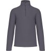 Kariban Mikina Kariban K912 Enzo s 1/4 zipem, mikrofleecová COT20K91225302-convoy grey M Šedá convoy