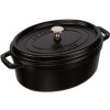 Staub Hrniec oválny 29 cm 4,2 l čierny