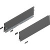 BLUM MERIVOBOX sada výška K, BLUMOTION S, 40kg, délka 400, orion šedá