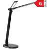 Stolná LED lampa s USB, stmievateľná, 8W, čierna