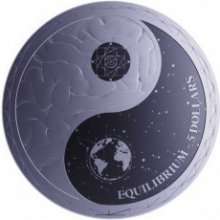 Pressburg Mint strieborná minca Equilibrium 2022 1 Oz