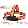 LED Čelovka Acebeam H15 2.0 +1x Li-ion aku. Acebeam IMR 18650 3100mAh 15A 3,6V, USB-C nabíjateľná