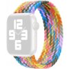 AppleKing nylonový remienok s vrkočovým vzorom pre Apple Watch Ultra 49mm / 46mm / 45mm / 44mm / 42mm - M - pastelový - možnosť vrátiť tovar ZADARMO do 30tich dní