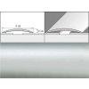 Prechodové lišty A13 - SAMOLEPIACE šírka 4 x výška 0,5 x dĺžka 93 cm - strieborná
