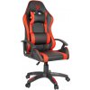 Platinet Herná stolička VARR Zolder čierna/červená PL0544 + záruka 3 roky zadarmo + záruka 3 roky zadarmo