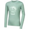 SENSOR MERINO DF PLANET detské tričko dl.rukáv basil green Veľkosť: 100 termobielizeň