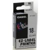 páska CASIO XR-18SR1 Black On Silver Tape EZ Label Printer (18mm) (XR-18SR1)