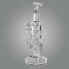 Čierny list TRIPLE VERTIGO Bong Vantikick-System 37 cm