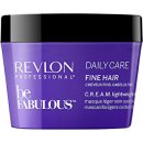 Revlon Be Fabulous Lightweight Mask lehká výživná maska pro jemné vlasy 200 ml