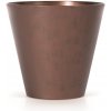 Prosperplast Kvetináč TUBUS Corten 400x373 mm, medený vzhľad