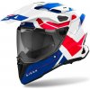 Prilba AIROH COMMANDER 2 REVEAL Blue Red Gloss Veľkosť: XXL (63-64 cm)