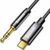 Baseus CAM01-01 USB type C M - Jack 3,5 mm M, 1,2m, černý