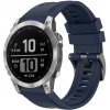 Remienok Solid Wristband tmavomodrý pre Garmin Fenix 7 Pro