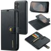 DG.MING 122925 DG.MING Peňaženkový kryt 2v1 pre Samsung Galaxy S25 FE čierny