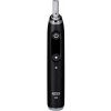 Hnedá Oral-B iO Series 10 - pre dospelých - Červenáačno-vibračná zubná kefka - každodenná starostlivosť - hĺbkové čistenie - starostlivosť o ďasná - citlivá - na biele zuby - čierna - 2 min - okrúhla