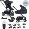 EASYWALKER SET Kočík 4v1 Harvey⁵ Midnight Black XXL RWS + CYBEX Aton B2 i-Size