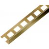 Acara EXCELLENT ukončovacia lišta L perleťová zlatá lesklá EX1/SP1 12,5mm 2,5m