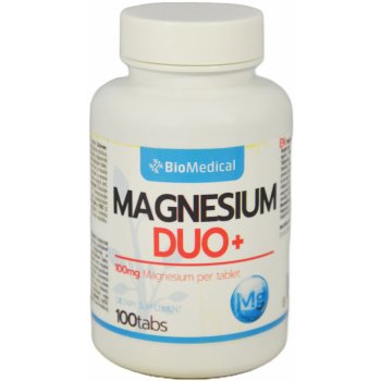 BioMedical Magnesium DUO+ BioMedical 100 tabliet