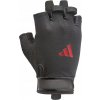 Tréningové rukavice ADIDAS Essential Training (veľkosť L) Čierno-červené