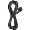 EMOS Flexo PVC šnúra 3 × 1,0 mm2, 5 m, čierna