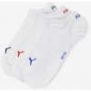 Puma ponožky Unisex Sneaker Plain 3P white 43-46