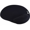 Podložka pod myš gelová C-TECH MPG-03, černá, 240x220mm MPG-03BK