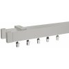 Jaja Garniža lux dvojitá stropná Modern inox 200cm