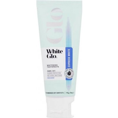 White Glo Glo Express White Whitening Toothpaste (U) 115g, Zubná pasta