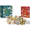 Running Press Chinese Zodiac Wooden magnet Set Miniature Editions