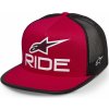 Kšiltovka RIDE 4.0ER, ALPINESTARS (červená/černá/bílá)