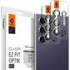 Spigen Glass TR EZ Fit Optik Pre ochranné sklo na fotoaparát pre Samsung Galaxy S24 Ultra fialová 2ks (AGL07427)
