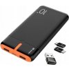 Powerbanka TRACER EnerGo 10000 mAh čierna/orange