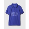 GAP Detské polo tričko s logom Modrá M Modrá Modrá