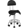 Activeshop KOZMETICKA TABURETKA 6001 ČIERNA