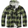 Brandit bunda LumberJacket s kapucňou Čierno/Olivová