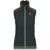 Karpos ALAGNA PLUS EVO dámska vesta Thyme/Black Sand L