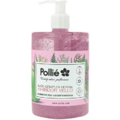 Pollié 07646 Aloe+Complex Herbal Hair Growth Inhibitor Gel - gél po depilácií na spomalenie rastu chĺpkov, 500 ml