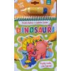 Dinosauři - Omalovánka s vodním fixem - Wierzchowska Barbara