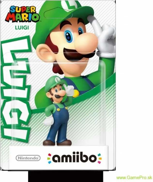 Nintendo Amiibo Super Mario Luigi