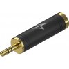 AlzaPower 3,5mm Jack (M) to 6,3mm Jack (F) Adapter čierny APW-AD3J6J01B