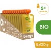 Beggs BIO Kiwi a banán 12× 120 g