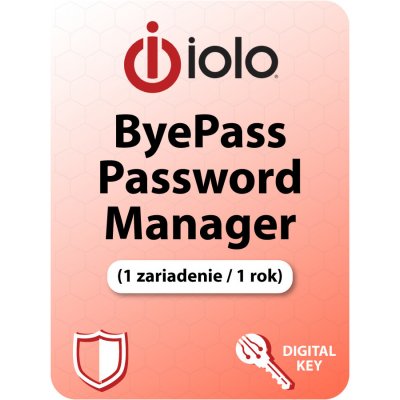 iolo ByePass Password Manager 1 lic. 12 mes.
