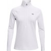 Dámska golfová mikina Under Armour Authentics ColdGear 1/4 Zips L Biela