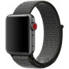 eses Nylonový remienok pre Apple Watch - Šedo zelený 42mm, 44mm, 45mm, 49mm