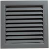 Dalap Ventilačná mriežka z vysoko kvalitného extrudovaného hliníka 450x450 mm, sivá