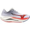 Pánska bežecká obuv Mizuno Wave Rebellion Flash 3 White/Fiery Coral 2/Iris Bloom UK 9,5