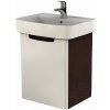 Závesná skrinka pod umývadlo REKORD 50x59,1x38,5 cm, wenge, ľavá, 89409000