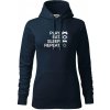 Play Eat Sleep Repeat game - Mikina dámská Cape s kapucí - 2XL ( Tmavomodrá (veľmi tmavá - skoro čierna) )
