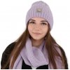Dámska zimná čiapka- merino vlna Benedetta (Dámska zimná čiapka- merino vlna Benedetta)