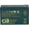 CSB Battery EVX 1272 EVX1272F2 olovený akumulátor 12 V 7.2 Ah olovený so skleneným rúnom (š x v x h) 151 x 99 x 65 mm plochý konektor 6,35 mm odolné proti; EVX1272F2